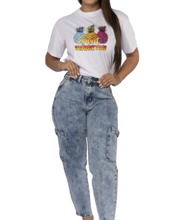 MOM CON BOLSILLOS LATERALES