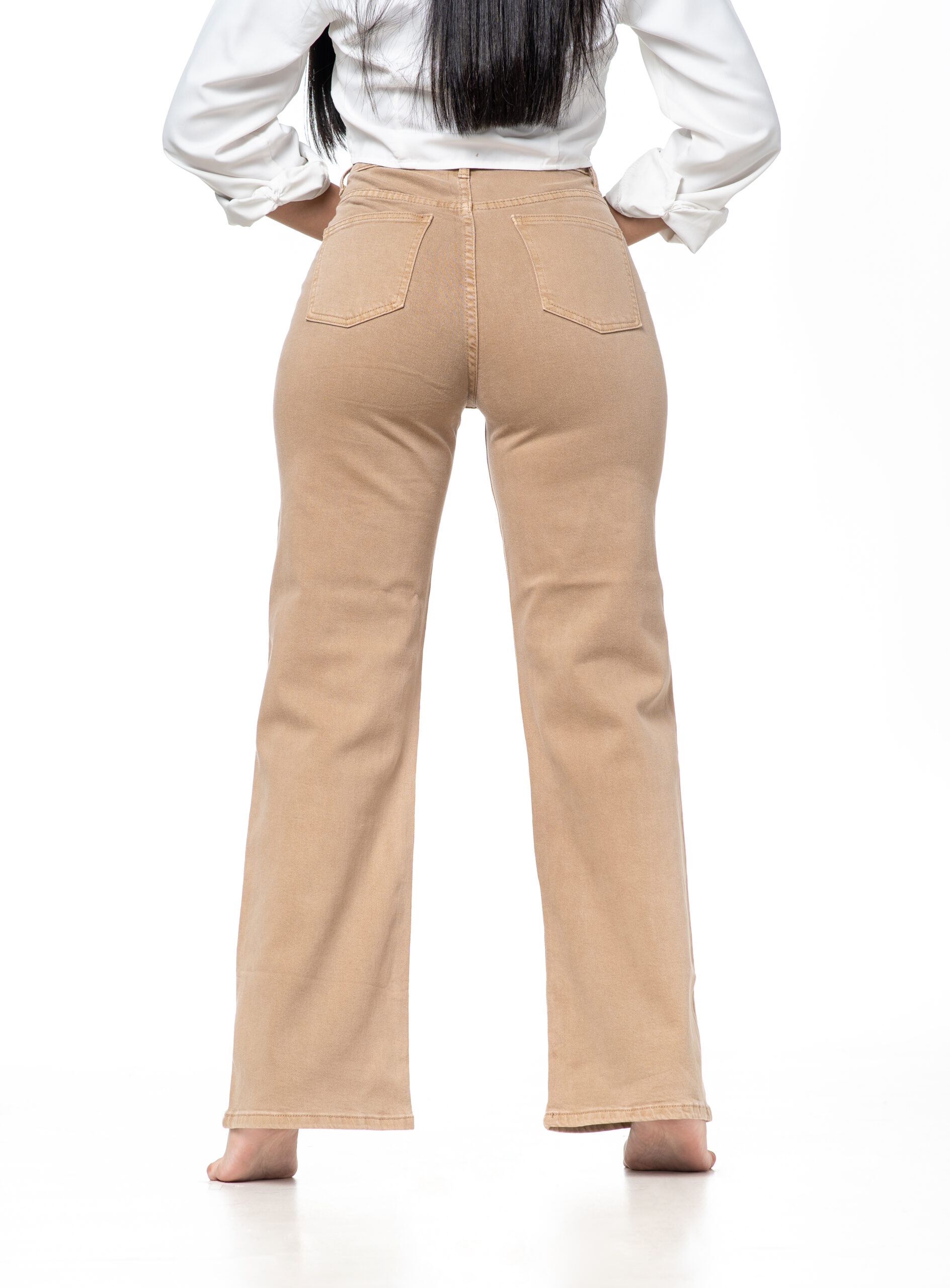 Wide Pant B2U Caqui - Imagen 3