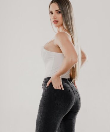 Jeans Recto Animal Print