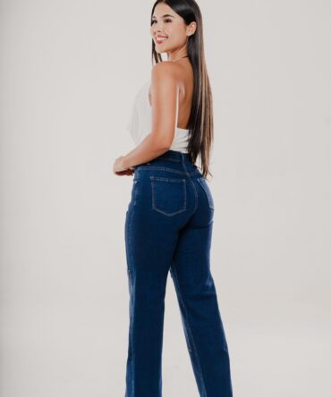 Wide Leg Bolsillos Rectos