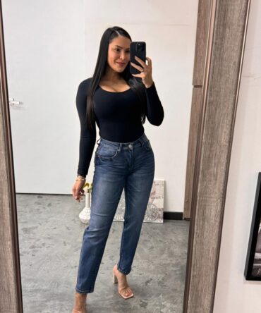 Mom Jeans Envejecido