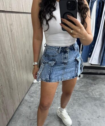 Falda Corta Cargo Nevada