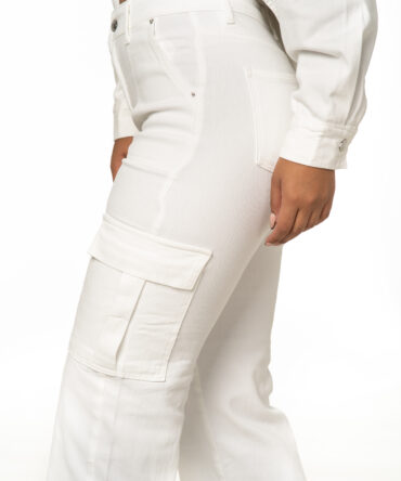 Cargo Pant White