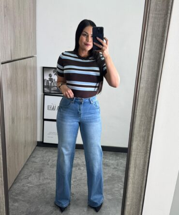 Wide Leg Blue