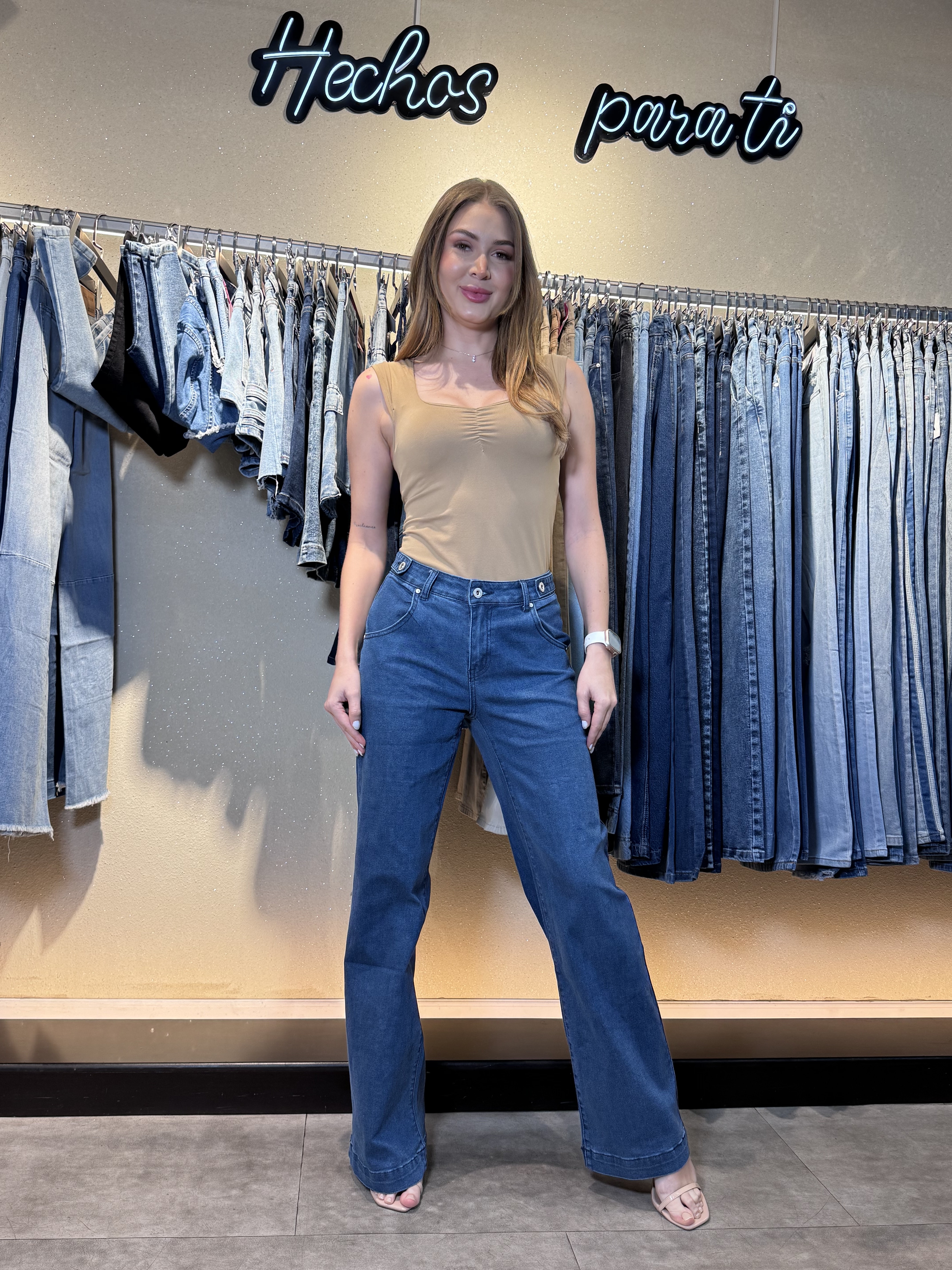 Jeans Bota recta - Imagen 4